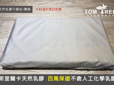 枕頭 / 天然乳膠午睡枕 50X30X5公分  坐墊 靠墊