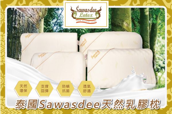 泰國Sawasdee天然乳膠枕